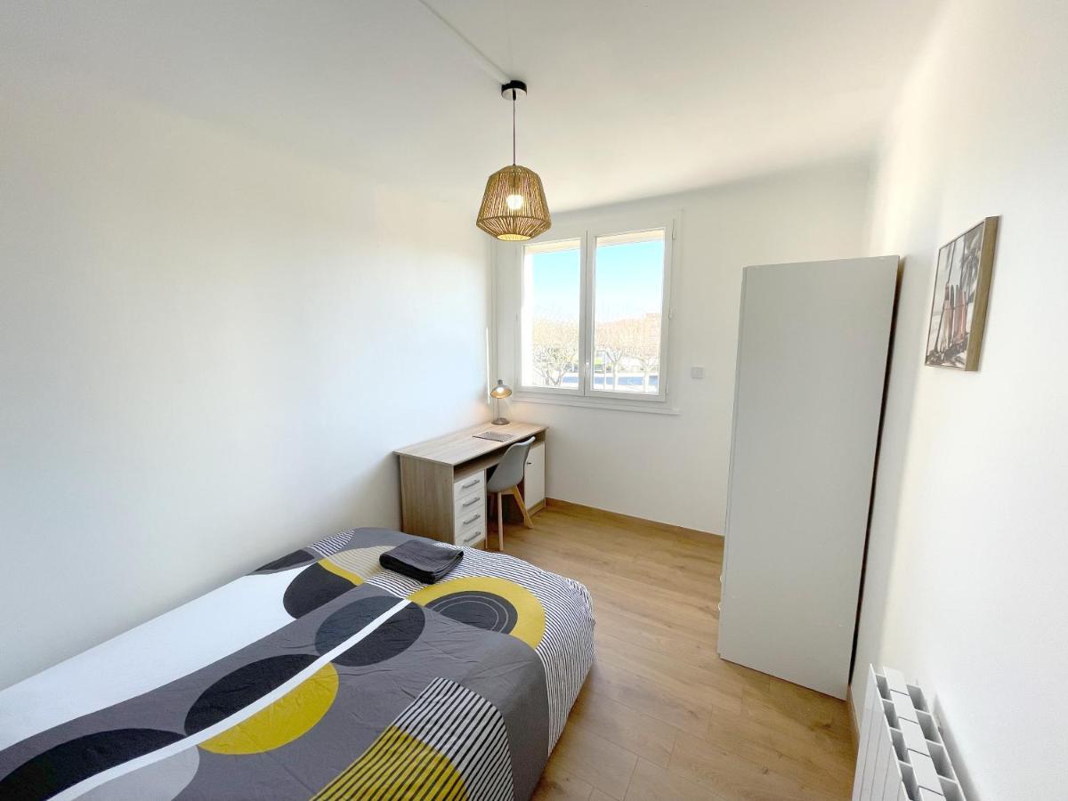 Appartement 3 Chambres - Climatisation - Parking 포르테쉬르가론 외부 사진